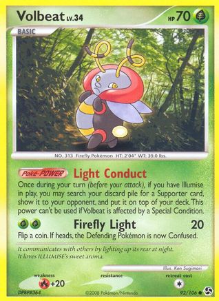 Volbeat 92/106 - Great Encounters - Poke-Collect