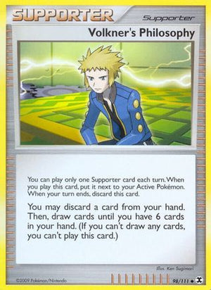 Volkner's Philosophy 98/111 - Rising Rivals - Poke-Collect