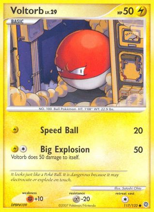 Voltorb 117/132 - Secret Wonders Reverse Holofoil - Poke-Collect