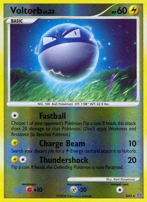 Voltorb SH3/100 - Stormfront Reverse Holofoil