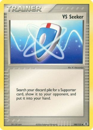 VS Seeker 100/112 - FireRed & LeafGreen Reverse Holofoil - Poke-Collect