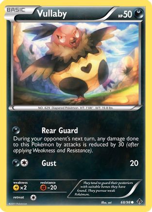 Vullaby 68/98 - Emerging Powers Reverse Holofoil - Poke-Collect