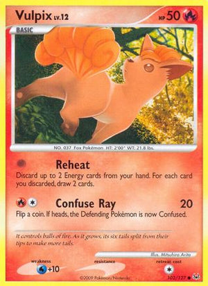Vulpix 102/127 - Platinum - Poke-Collect