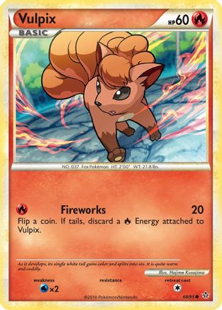 Vulpix 68/95 - HSUnleashed Reverse Holofoil - Poke-Collect