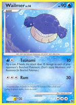 Wailmer 58/106 - Great Encounters Reverse Holofoil - Poke-Collect