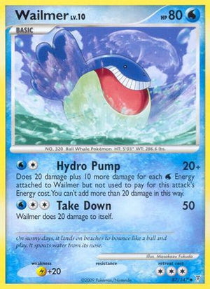 Wailmer 87/147 - Supreme Victors - Poke-Collect