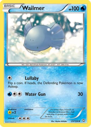 Wailmer 25/124 - Dragons Exalted - Poke-Collect
