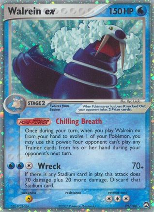 Walrein ex 99/108 - Power Keepers Holofoil - Poke-Collect