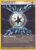 Warp Energy 91/108 - Power Keepers Reverse Holofoil - Poke-Collect