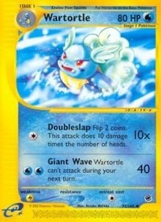 Wartortle 92/165 - Expedition Base Set Reverse Holofoil - Poke-Collect