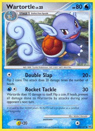 Wartortle 65/127 - Platinum - Poke-Collect