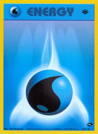Water Energy 132/132 - Gym Challenge 1st Edition - Poke-Collect