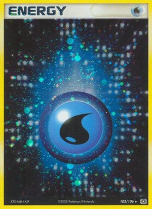 Water Energy 103/106 - Emerald - Poke-Collect