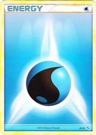 Water Energy (#4) 4 - HGSS Trainer Kit Gyarados & Raichu - Poke-Collect