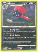 Weavile 40/130 - Diamond & Pearl - Poke-Collect
