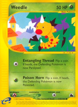 Weedle 115/144 - Skyridge - Poke-Collect