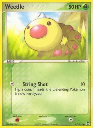 Weedle 87/113 - Delta Species - Poke-Collect