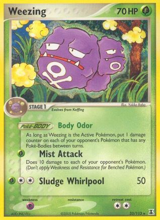 Weezing 33/113 - Delta Species - Poke-Collect