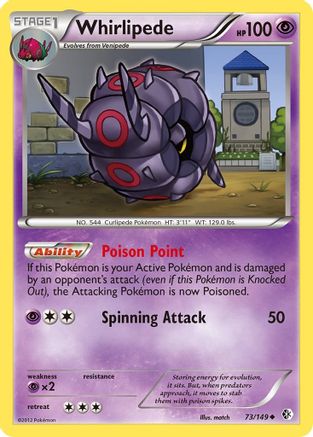 Whirlipede 73/149 - Boundaries Crossed - Poke-Collect