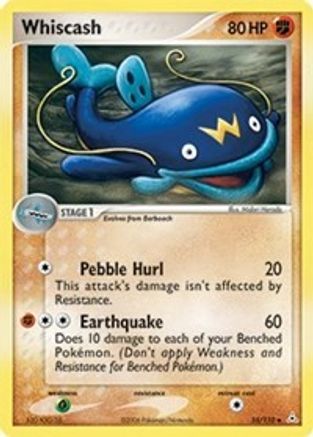 Whiscash 55/110 - Holon Phantoms Reverse Holofoil - Poke-Collect