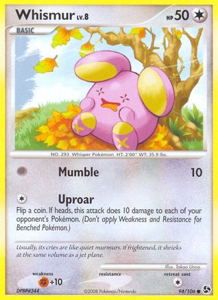 Whismur 94/106 - Great Encounters - Poke-Collect