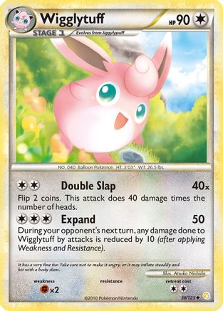 Wigglytuff 56/123 - HeartGold & SoulSilver Reverse Holofoil - Poke-Collect