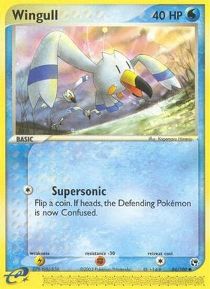 Wingull 84/100 - Sandstorm Reverse Holofoil - Poke-Collect