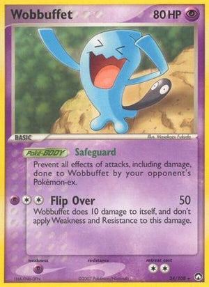Wobbuffet 24/108 - Power Keepers Reverse Holofoil - Poke-Collect