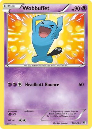 Wobbuffet 58/149 - Boundaries Crossed - Poke-Collect