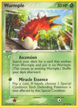 Wurmple 82/107 - Deoxys Reverse Holofoil - Poke-Collect