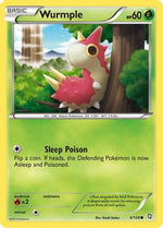 Wurmple 6/124 - Dragons Exalted Reverse Holofoil - Poke-Collect