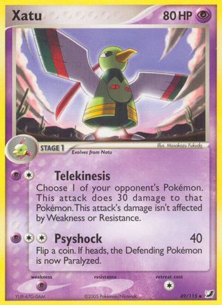 Xatu 49/115 - Unseen Forces - Poke-Collect