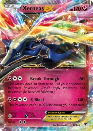 Xerneas-EX 97/146 - XY Holofoil - Poke-Collect