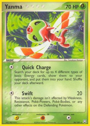 Yanma 28/109 - Team Rocket Returns - Poke-Collect