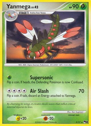 Yanmega 5/17 - POP Series 8 Holofoil - Poke-Collect