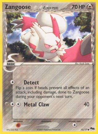 Zangoose δ 15/17 - POP Series 5 Holofoil - Poke-Collect