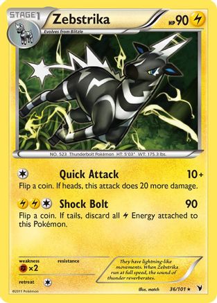Zebstrika 36/101 - Noble Victories - Poke-Collect