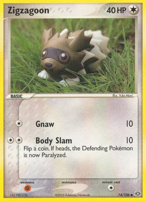 Zigzagoon 74/106 - Emerald - Poke-Collect