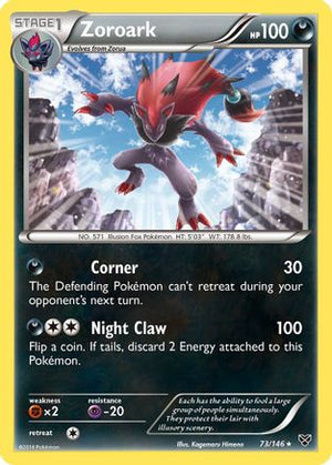 Zoroark 73/146 - XY Reverse Holofoil - Poke-Collect