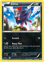 Zorua 72/146 - XY Reverse Holofoil - Poke-Collect