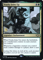 Vraska Joins Up (PRE-236) - Outlaws of Thunder Junction Promos Foil - Poke-Collect