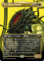 The Necrobloom (Borderless) (MH3-378) - Modern Horizons 3 (Borderless) Foil - Poke-Collect