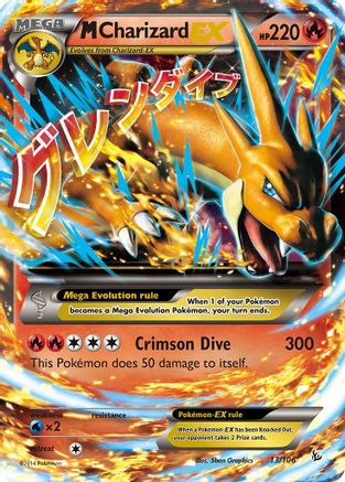 M Charizard EX (Y) 13/106 - XY  Flashfire Holofoil - Poke-Collect