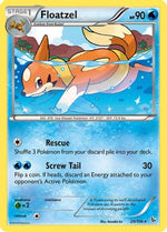 Floatzel 29/106 - XY  Flashfire Reverse Holofoil - Poke-Collect