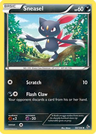 Sneasel 50/106 - Flashfire - Poke-Collect