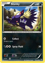 Stunky 54/106 - Flashfire Reverse Holofoil - Poke-Collect