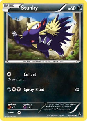 Stunky 54/106 - Flashfire - Poke-Collect