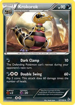 Krokorok 57/106 - XY  Flashfire Reverse Holofoil - Poke-Collect