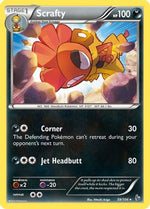 Scrafty 59/106 - XY  Flashfire - Poke-Collect