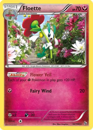 Floette (64) 64/106 - XY  Flashfire - Poke-Collect